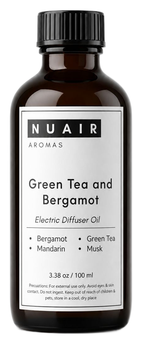Green Tea & Bergamot diffuser oil